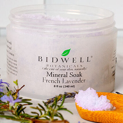 Bidwell Botanicals Spa Mineral Soak - French Lavender