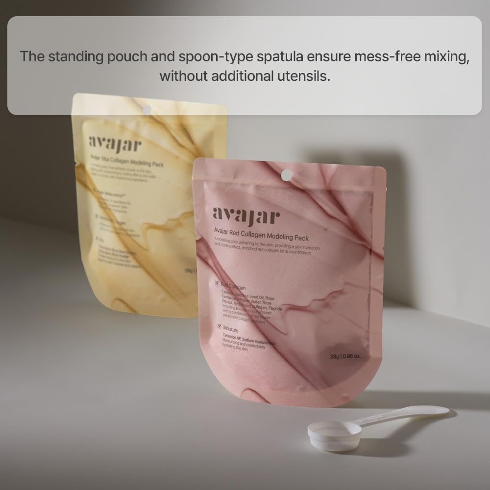 Avajar Red Collagen Modelling Pack Mask