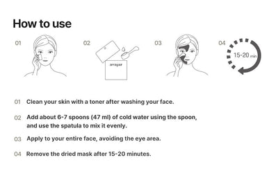 Avajar Red Collagen Modelling Pack Mask