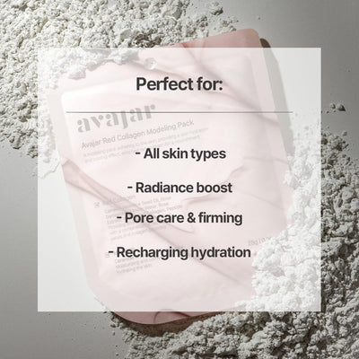 Avajar Red Collagen Modelling Pack Mask