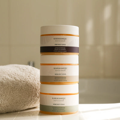 Karmameju Calming aromatherapy NOVA Salt Body Scrub, 300 ml