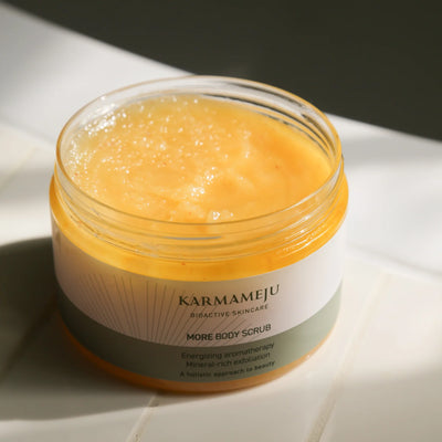 Karmameju Energising aromatherapy MORE Body Scrub, 300 ml