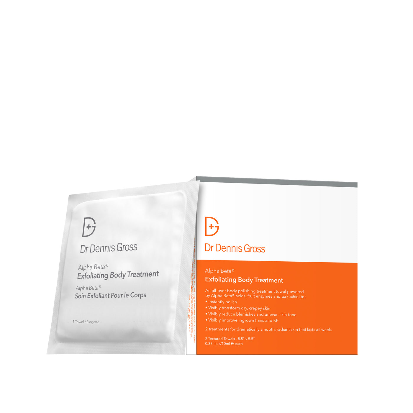 Dr.Dennis Gross Skincare Alpha Beta® Exfoliating BodyTreatment, 2 st