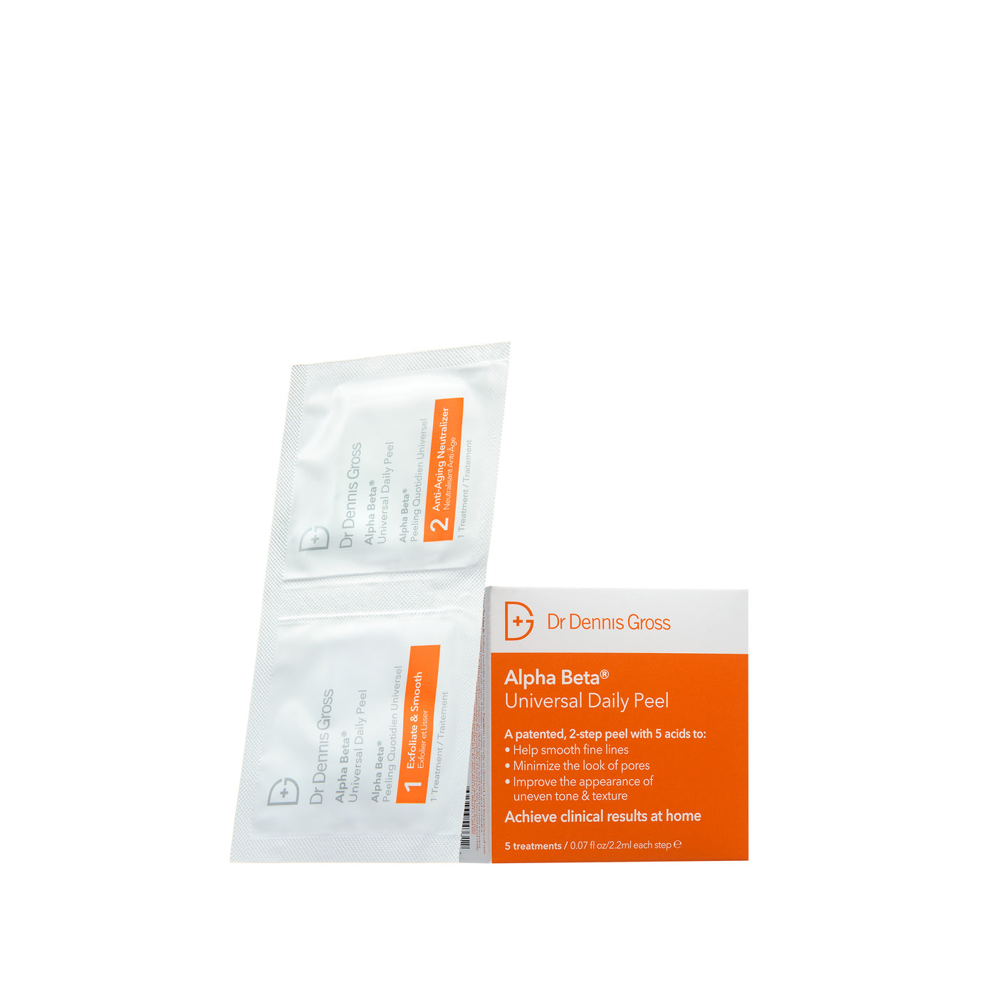 Dr.Dennis Gross Skincare Alpha Beta™ Universal Daily Peel (5 engangservietter)