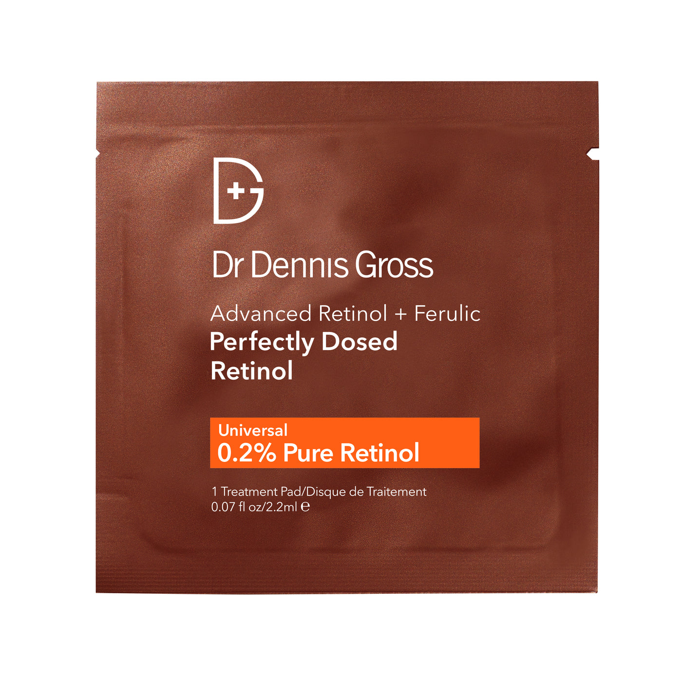 Dr.Dennis Gross Skincare Advanced Retinol +Ferulic Overnight Texture Renewal Peel, 