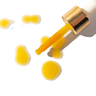 Image of deep yellow oil colour