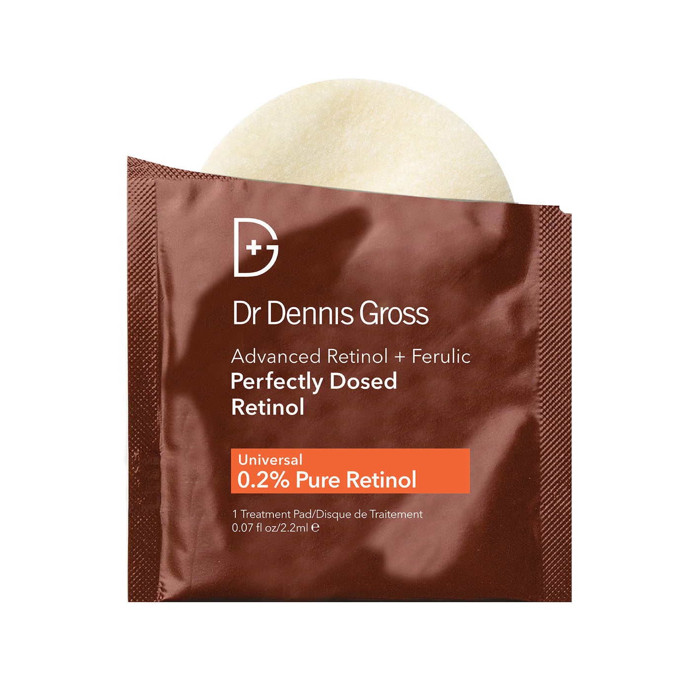 Dr.Dennis Gross Skincare Advanced Retinol +Ferulic Overnight Texture Renewal Peel, 
