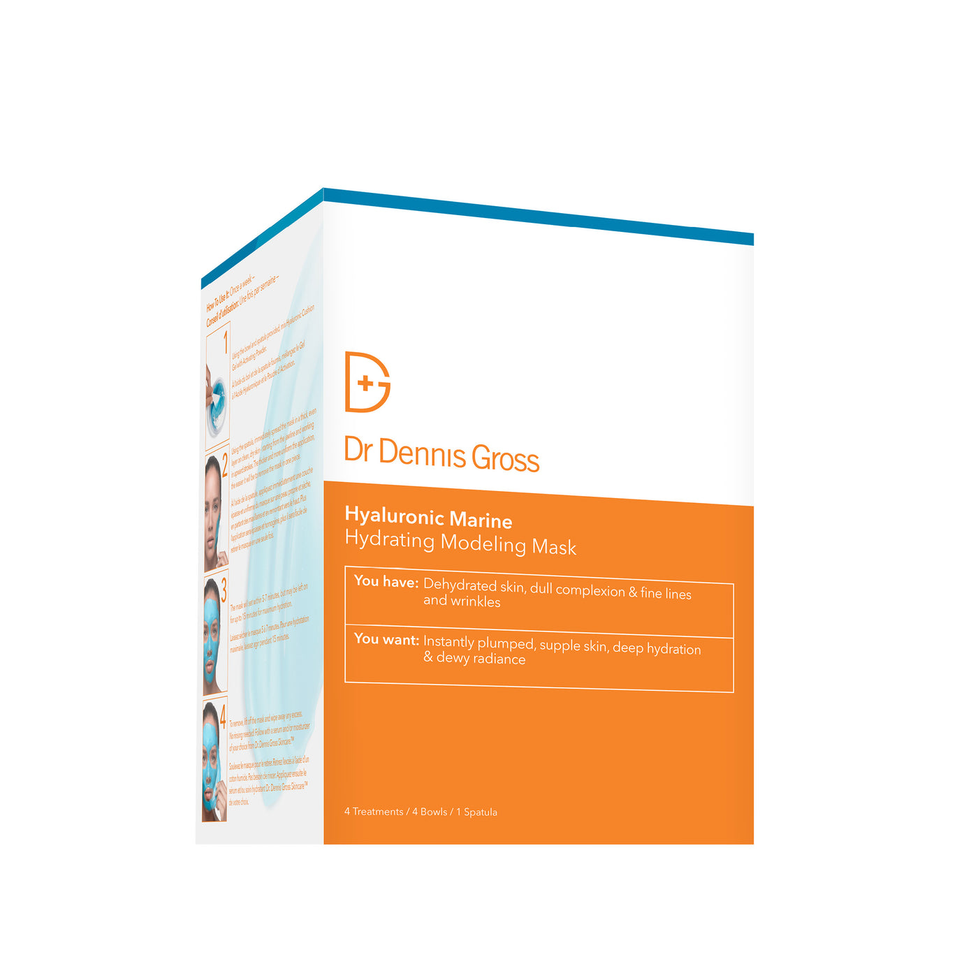Dr.Dennis Gross Skincare Hyaluronic Marine Hydrating Modeling Mask