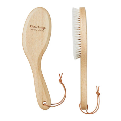 Karmameju BUFF body brush, Natural - long handle