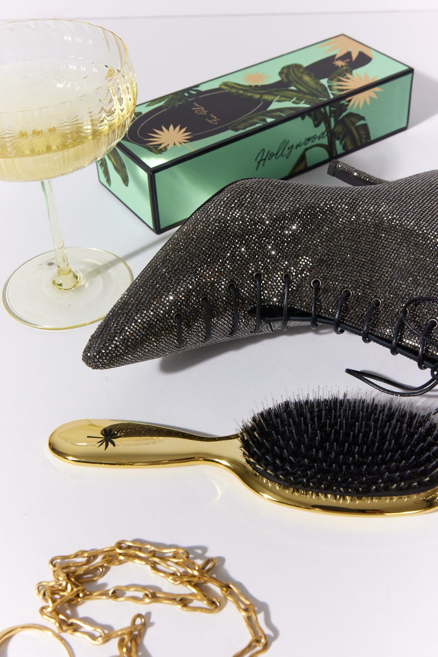 Fan Palm Premium Edition Boar and Nylon Brush M - Hollywood