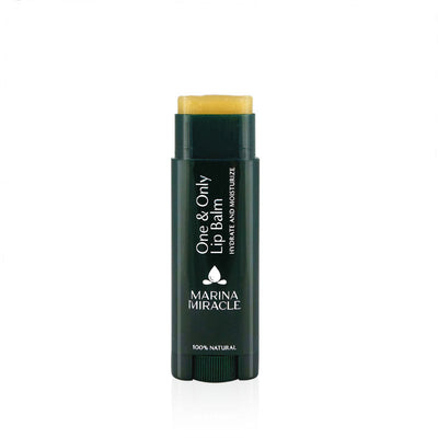 One & Only Lip Balm - Helt naturlig og økologisk leppepomade, lipsyl, leppe balm for tørre og sprukne lepper. Gir myke og sunne lepper. Vannfri og vegansk.