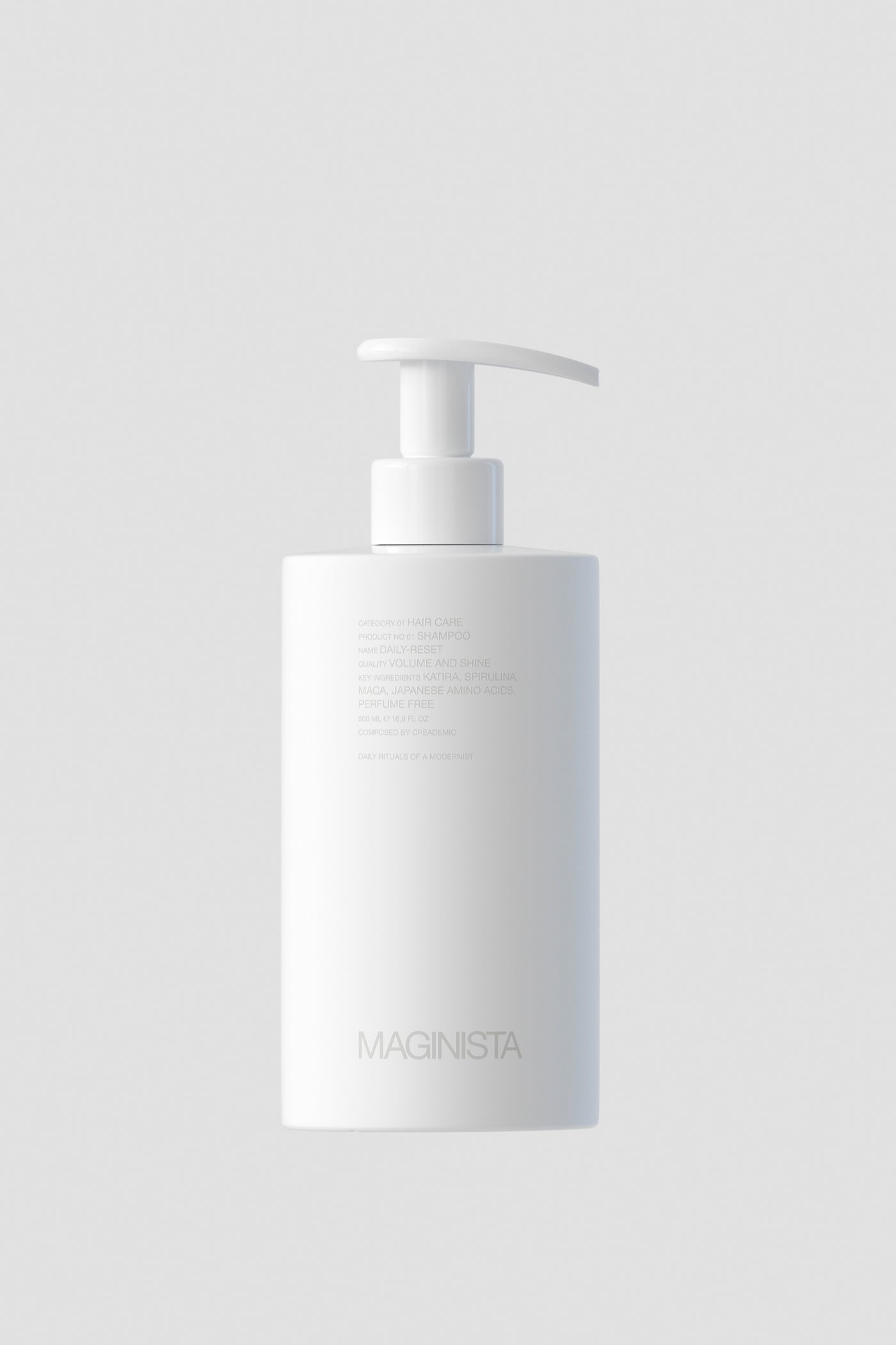 MAGINISTA DAILY RESET SHAMPOO PERFUME FREE, 750 ml