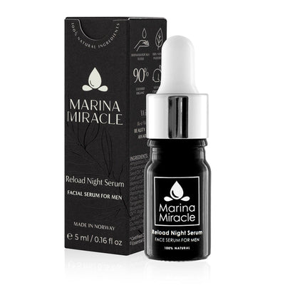 Reload Night Serum er et prisvinnende nattserum for menn og herrer. Nattserumet erstatter nattkrem og gir en effektiv behandling i løpet av natten.