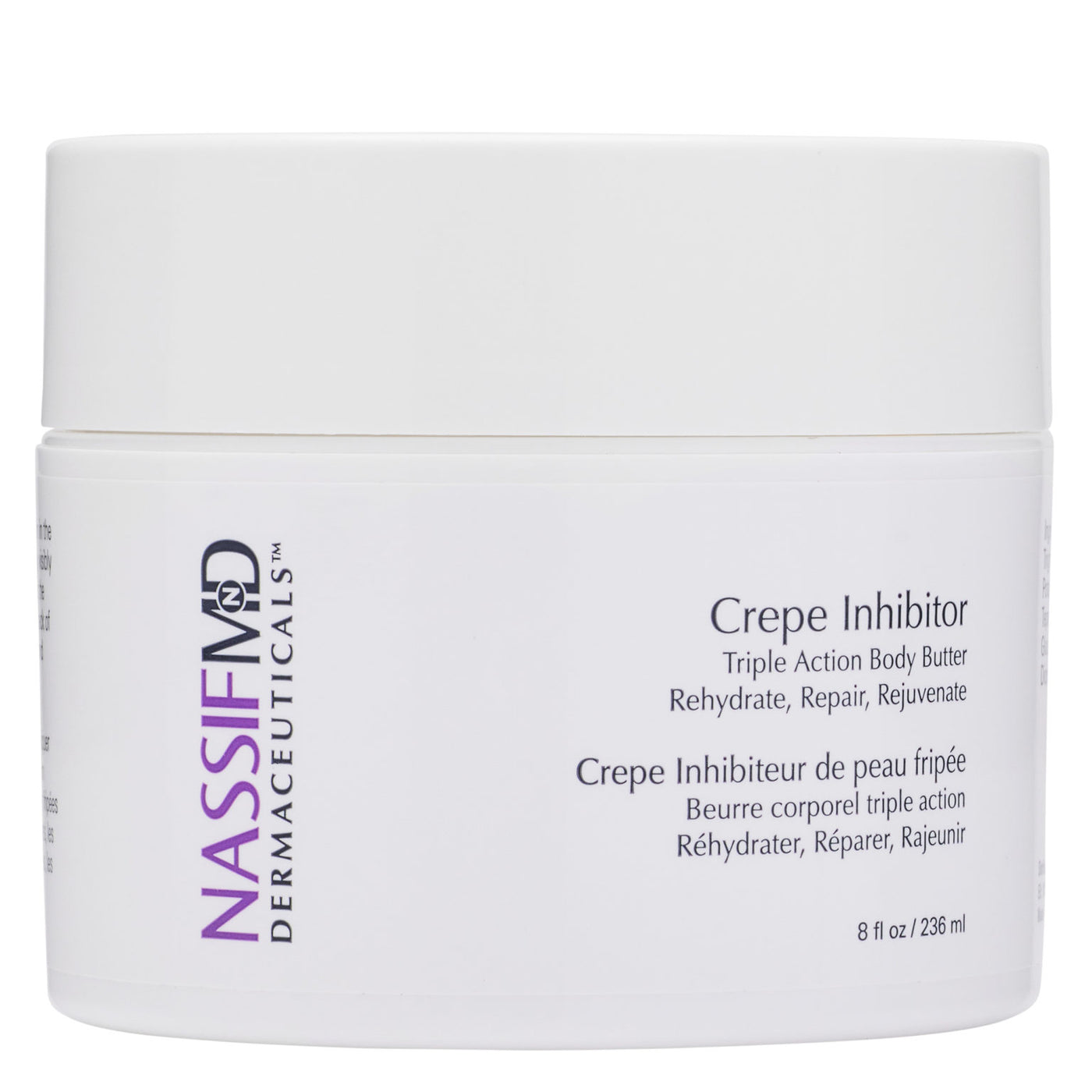 DR. NASSIF – CREPE INHIBITOR TRIPLE ACTION BODY BUTTER MED GLYCOIN®, 236 ml