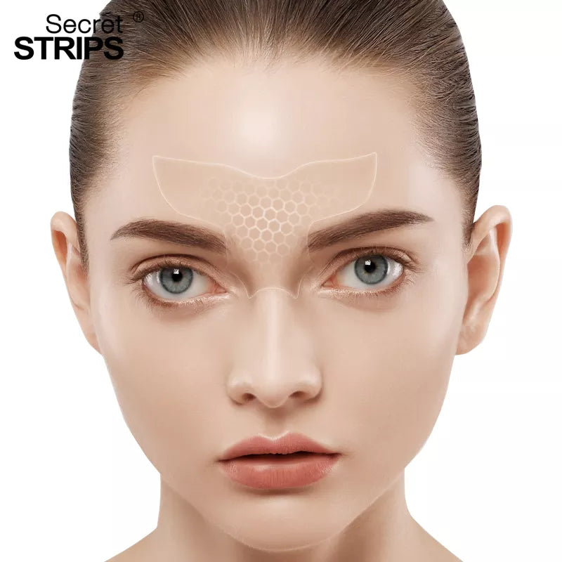 Secret Strips Anti-Wrinkle Frown Mask,10 st