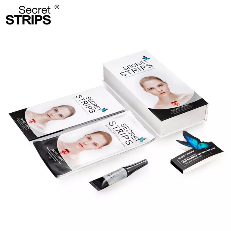 Secret Strips Anti-Wrinkle Forehead Mask,10 st
