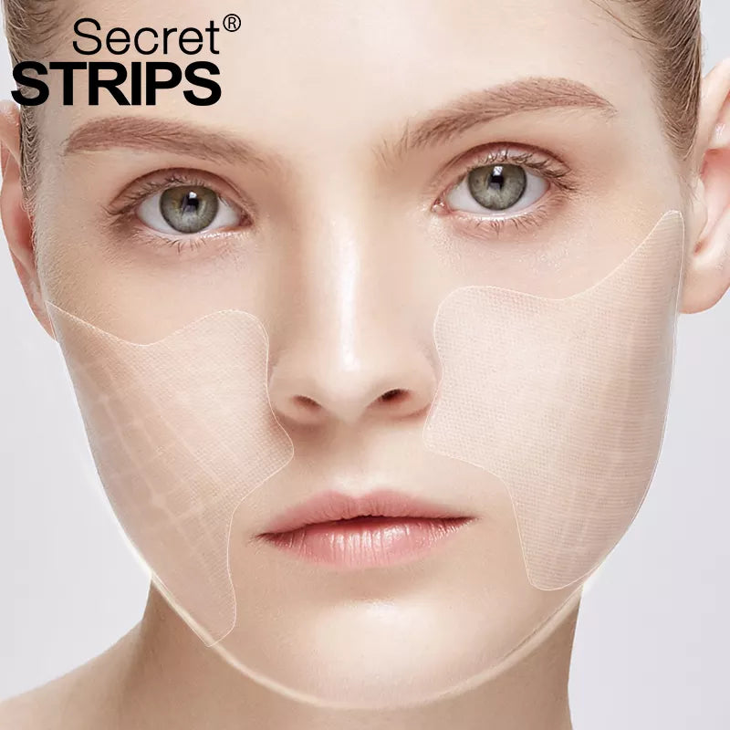 Secret Strips Anti-Wrinkle Facial Firming Mask,10 st