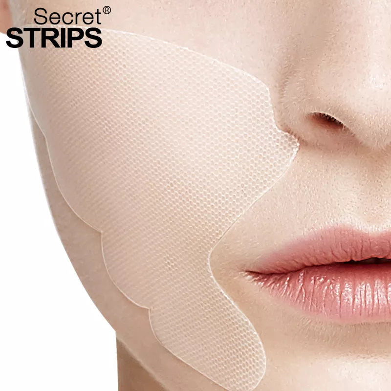 Secret Strips Anti-Wrinkle Nasolabial Mask,10 st