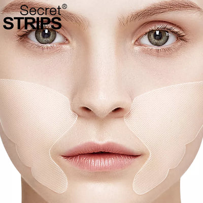 Secret Strips Anti-Wrinkle Nasolabial Mask,10 st