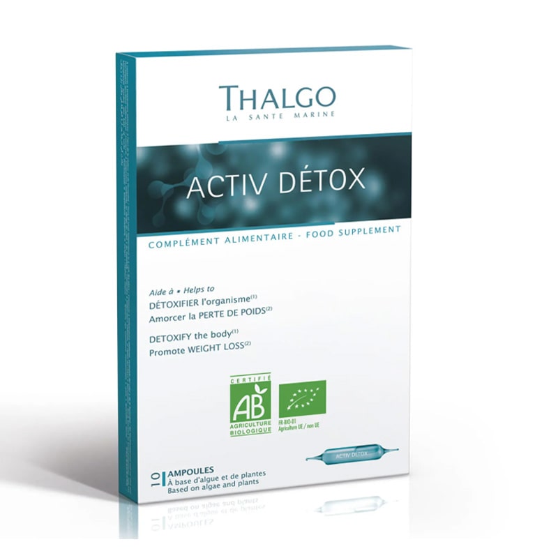 Thalgo Activ Dètox, 10x10 ml drikkekapsler